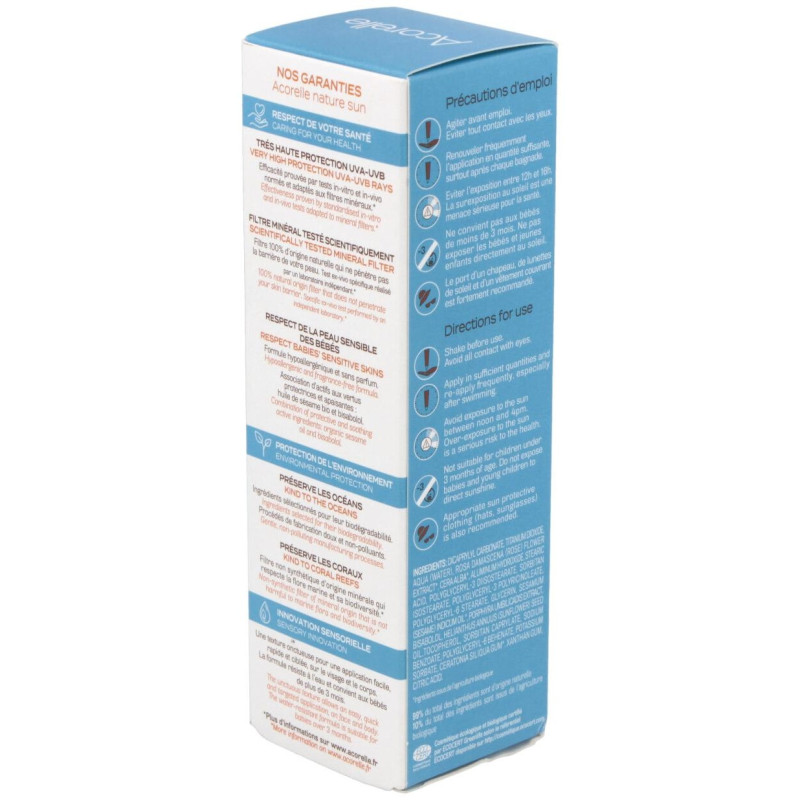 Crema Solar Bebe spf50+ 50ml. Bio 2 - Acorelle