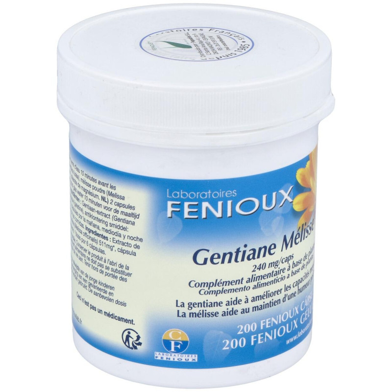 Genciana Melisa 200Cap.