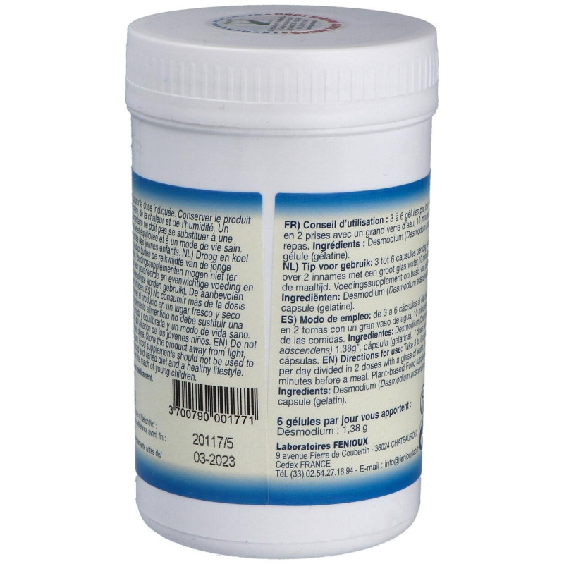 Desmodium Ascendens 200mg 180caps - Fenioux