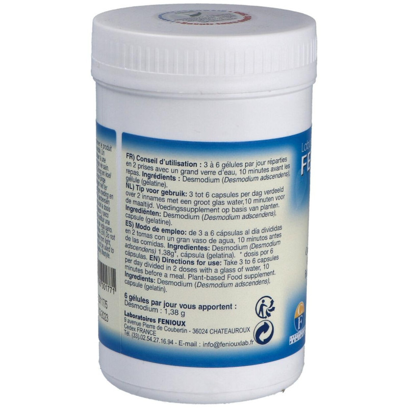 Desmodium Ascendens 200mg 180caps - Fenioux