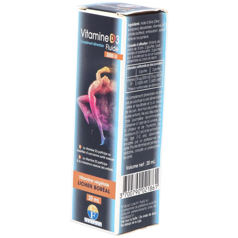 Fenioux Vitamina D3 2000Ui 20Ml