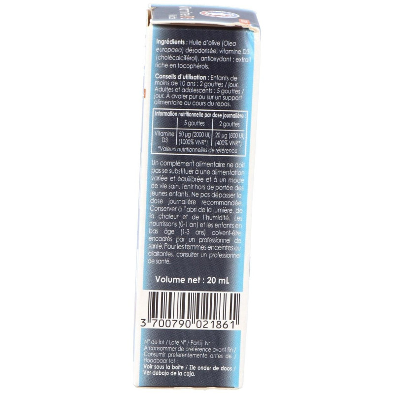 Fenioux Vitamina D3 2000Ui 20Ml