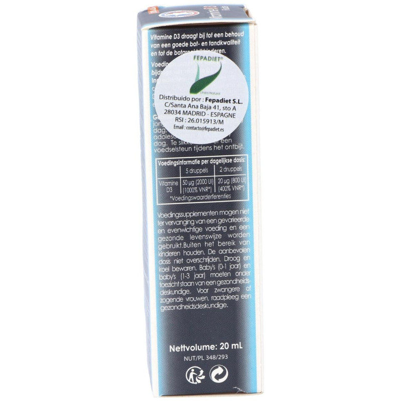 Fenioux Vitamina D3 2000Ui 20Ml