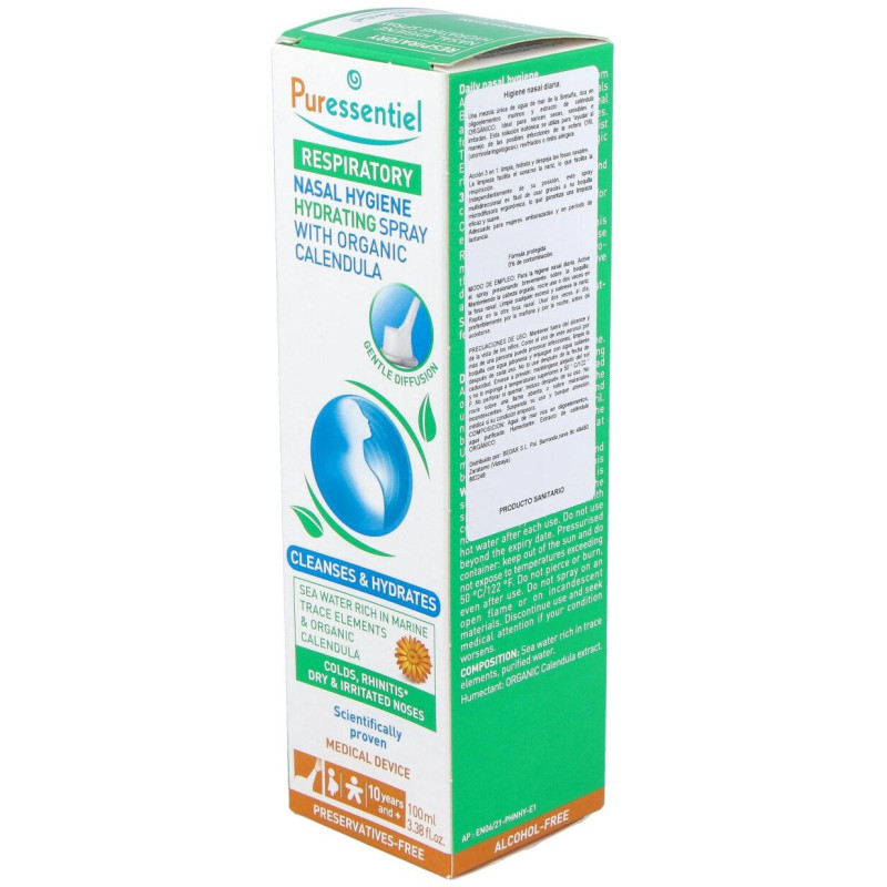 Spray Nasal Hidratante con Calendula Bio 100ml - Puressentiel