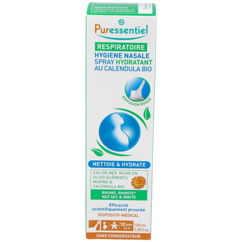 Spray Nasal Hidratante con Calendula Bio 100ml - Puressentiel