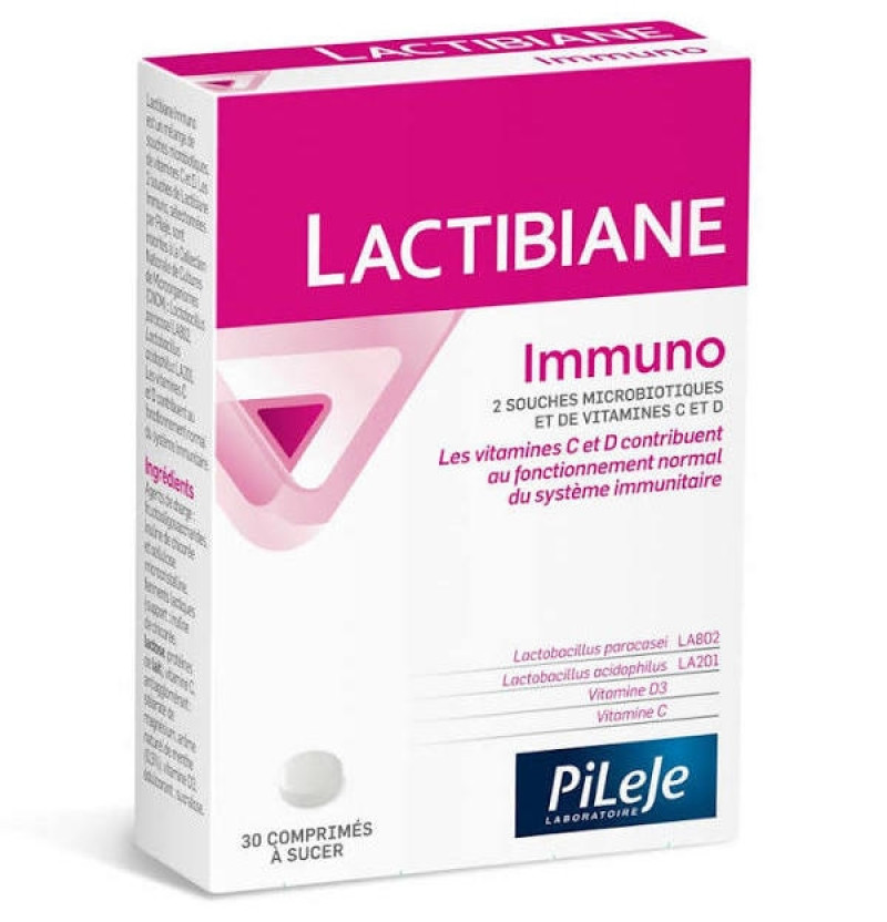 Lactibiane Immuno (30 Comprimidos para Chupar) - Pileje Slu