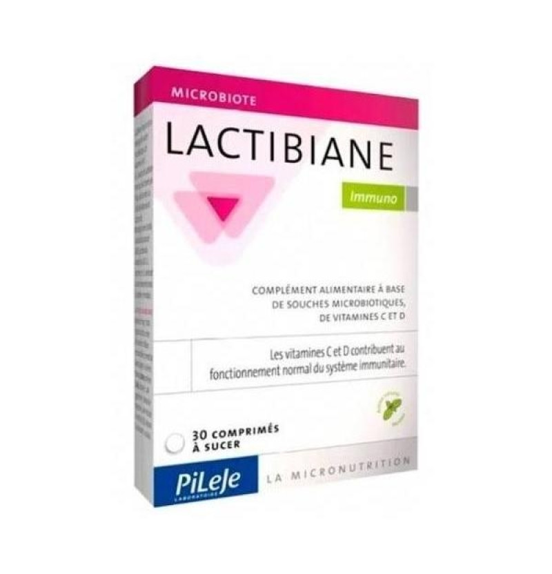 Lactibiane Immuno (30 Comprimidos para Chupar) - Pileje Slu