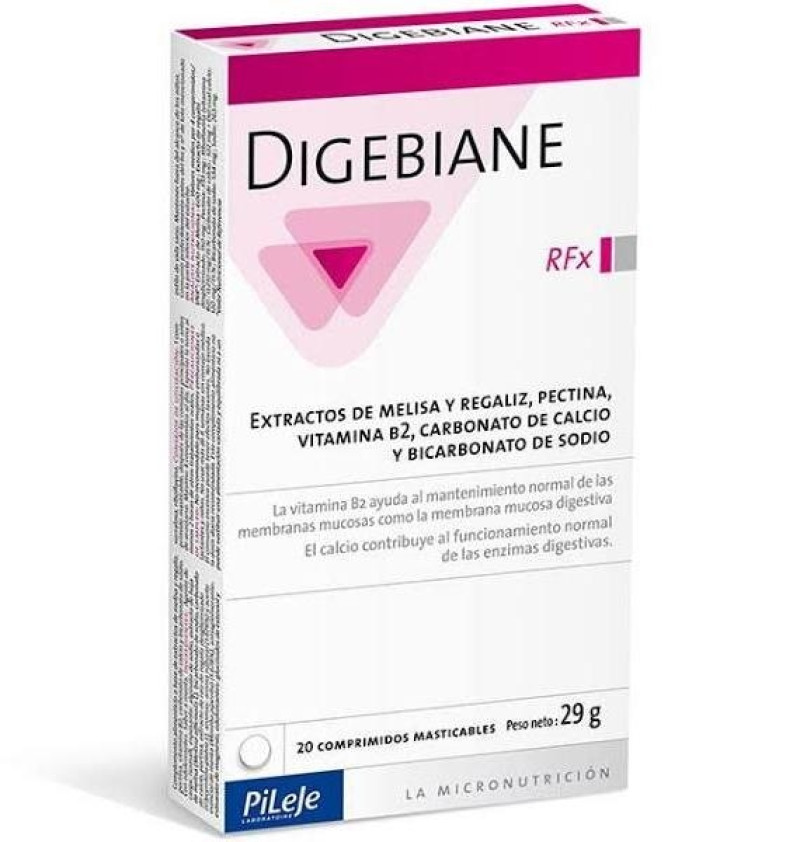 Digebiane Rfx (20 Comprimidos Masticables) - Pileje Slu