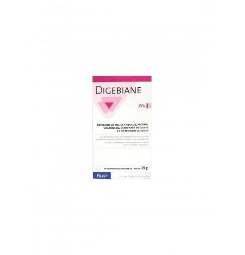 Digebiane Rfx (20 Comprimidos Masticables) - Pileje Slu