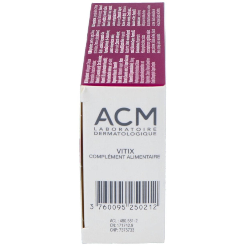 Vitix Acm 30 Comprimidos - Acm Laboratoires
