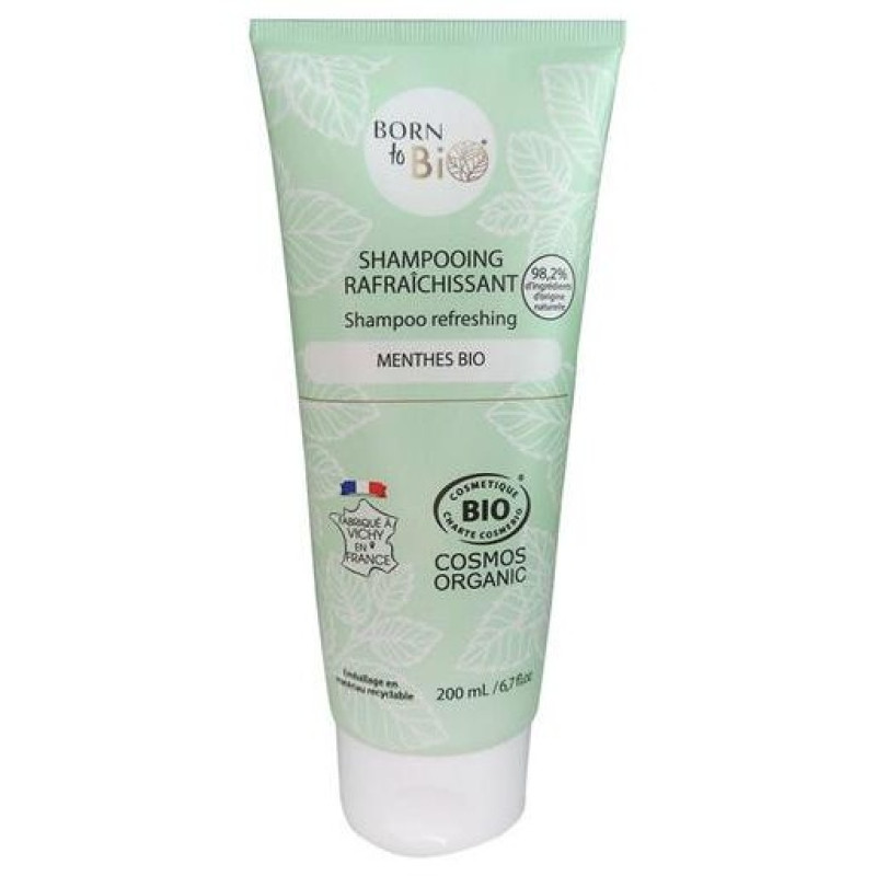 Born To Bio Shampoo Refreshing Greasy Hair 200Ml