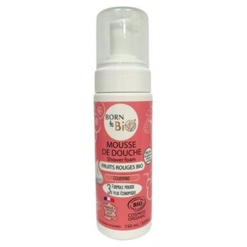 Espuma de Ducha Frutos Rojos Bio 150ml - Born To Bio