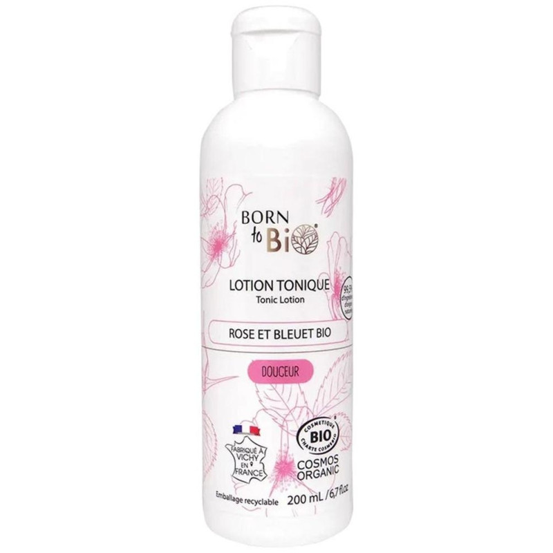 Locion Tonica Agua Floral Rosas y Arandanos Bio 200ml - Born To Bio