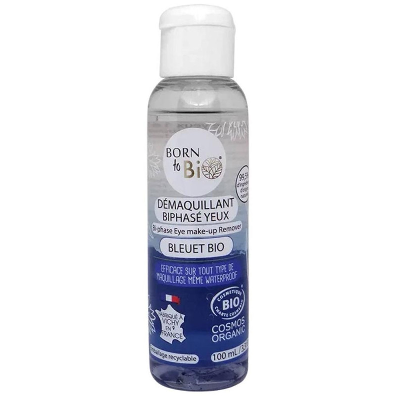 Born To Bio Desmaquillador Bifasico Agua Flora Arandano Bio 100Ml