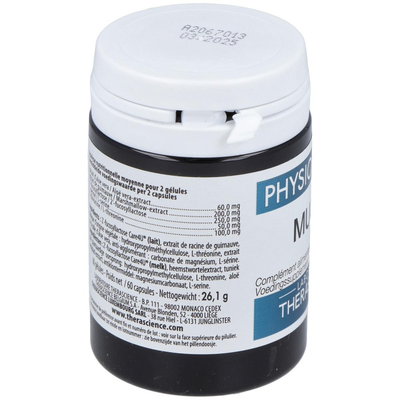 Physiomance Mucus 60caps - Therascience