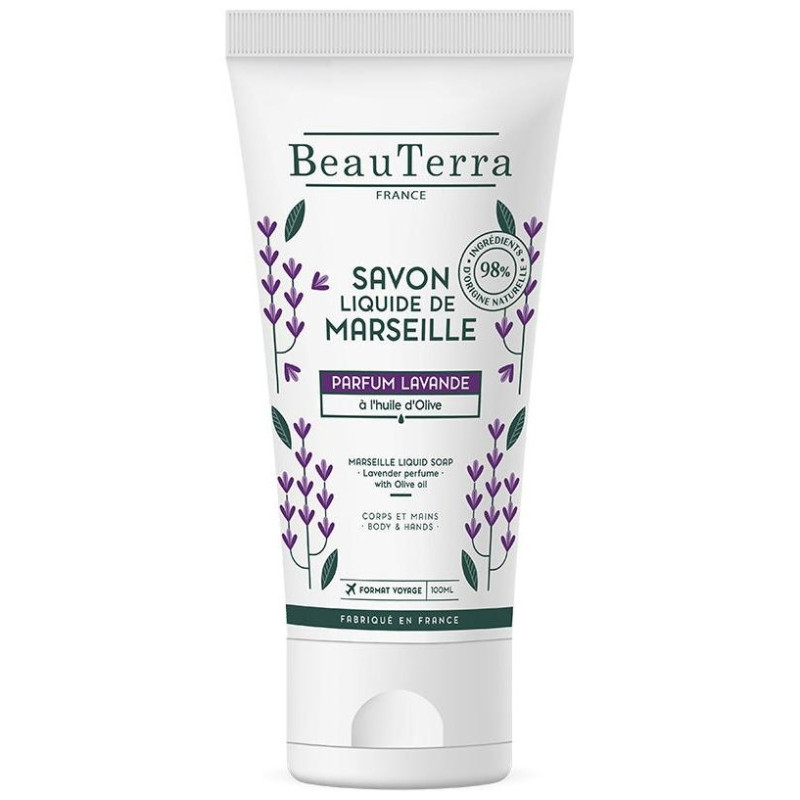Beauterra Jabón Marsella Lavanda 100ml - Beau Terra