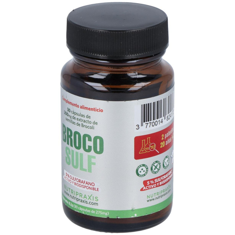 Broco Sulf 30caps - Nutripraxis