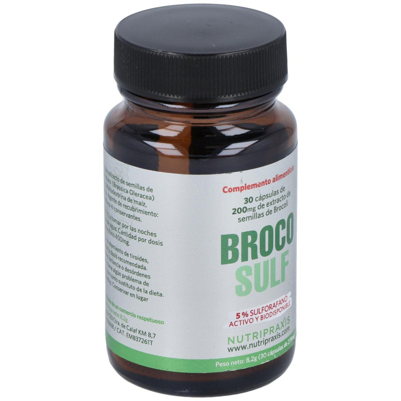 Broco Sulf 30caps - Nutripraxis