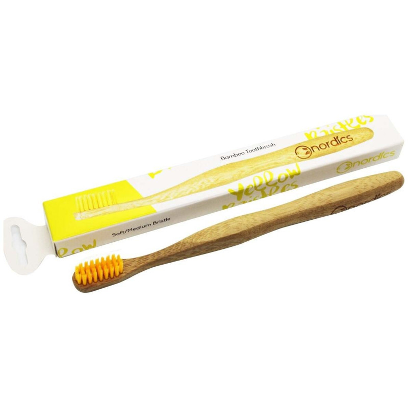 Nordics Cepillo de Dientes de Bambú 100% Biodegradable 2 - Nordics Oral Care