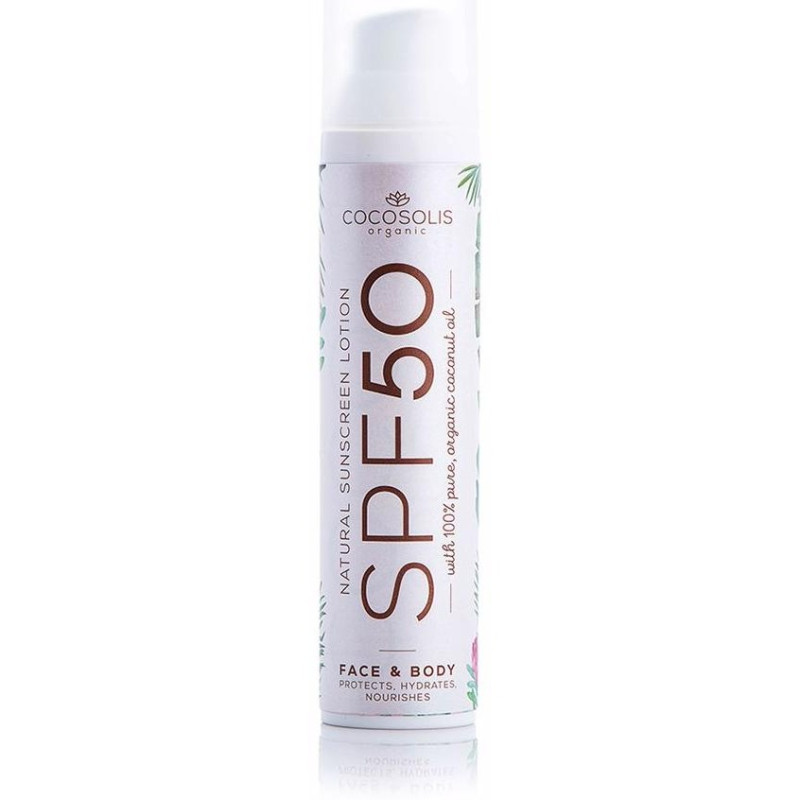 Cocosolis Natural Sunscreen Lotion Spf50 100 Ml