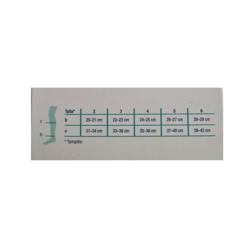 Media corta Jobst T3 Beige. - BSN medical