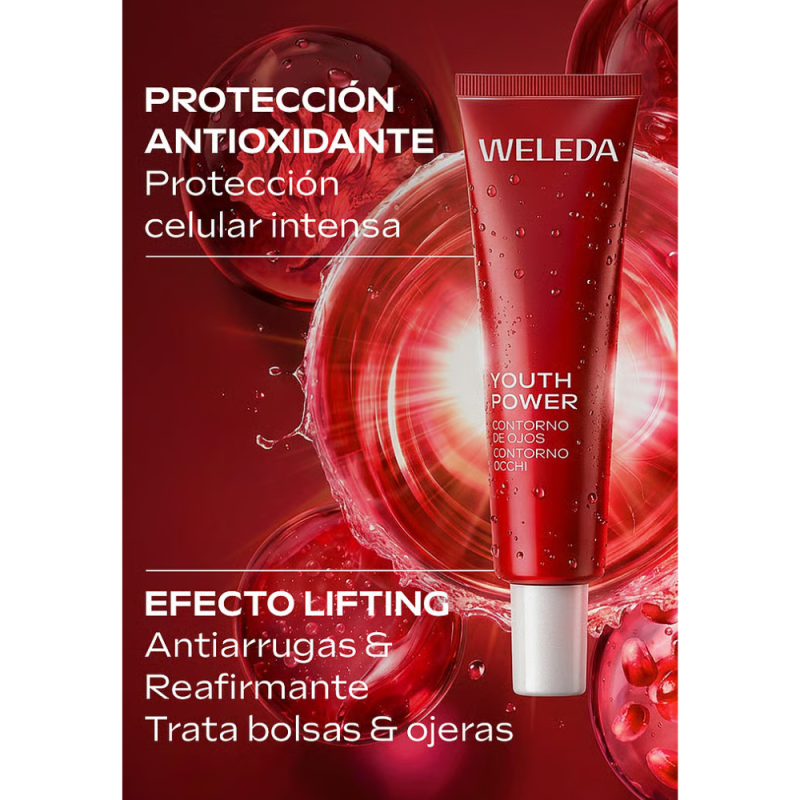 Contorno de Ojos Reafirmante con Granada, 12ml - Weleda