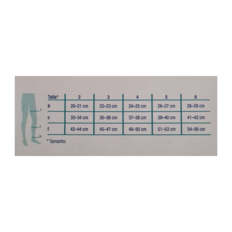 Media Larga Blonda Jobst Beige T5-. BSN medical