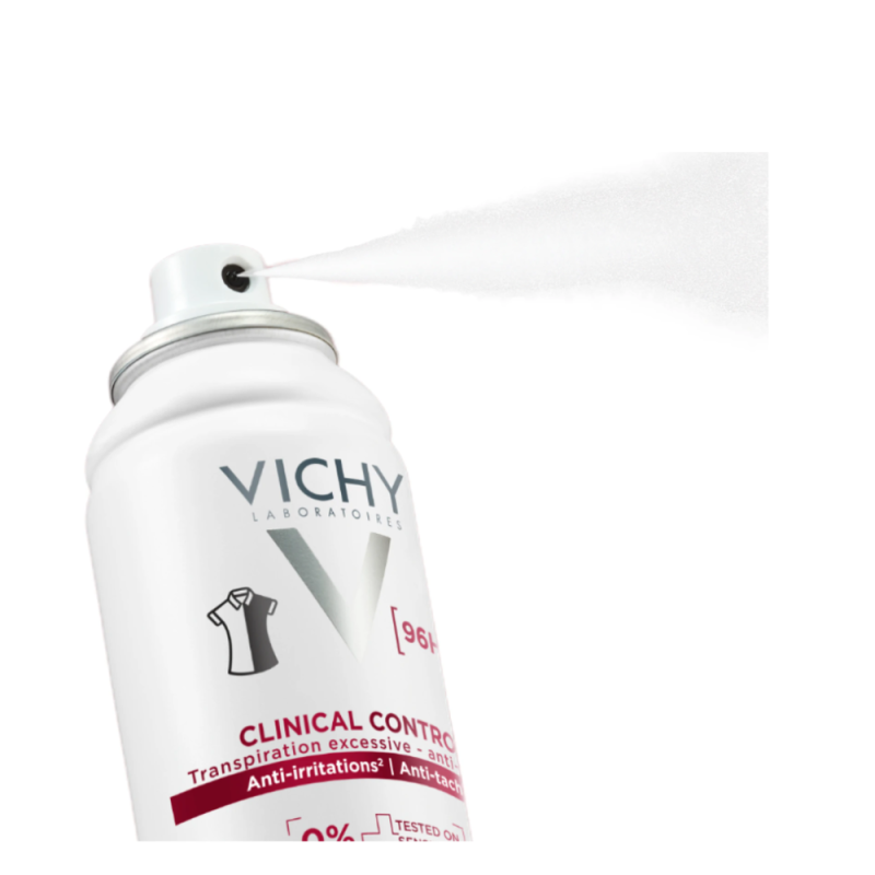 Clinical Control 96 h. Transpiración Excesiva - Anti-Olor , 125 ml. - Vichy