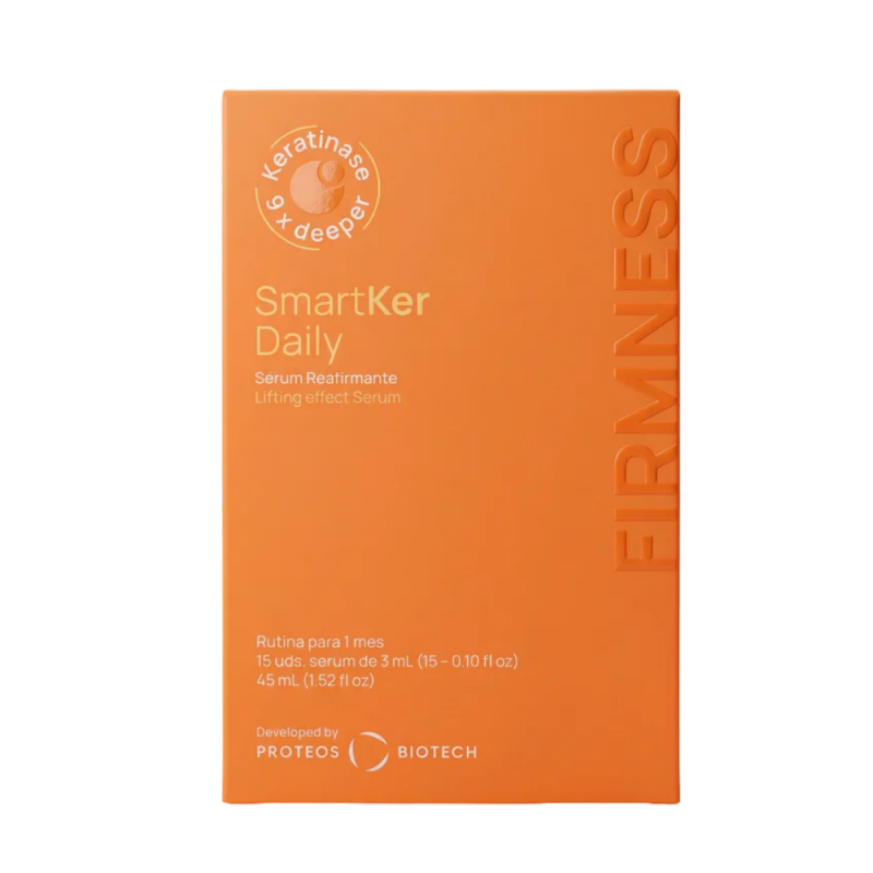 SmartKer Daily Serum Reafirmante, 15 un. de 3 ml. - Proteos Biotech 