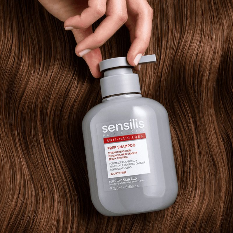 Hair & Scalp Prep Champu, 250 ml. - Sensilis