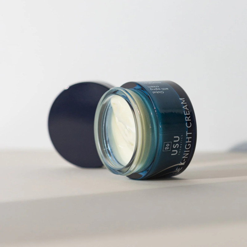 Blue K-Night Cream , 50 ml. - Usu Cosmetics