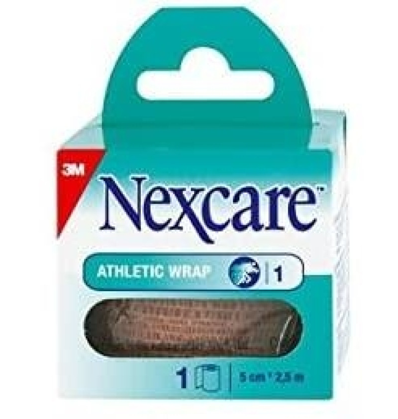 Nexcare Athletic Wrap, Ref N1650t 5 cm X 2.5 Cm. - 3m - Sin Marca