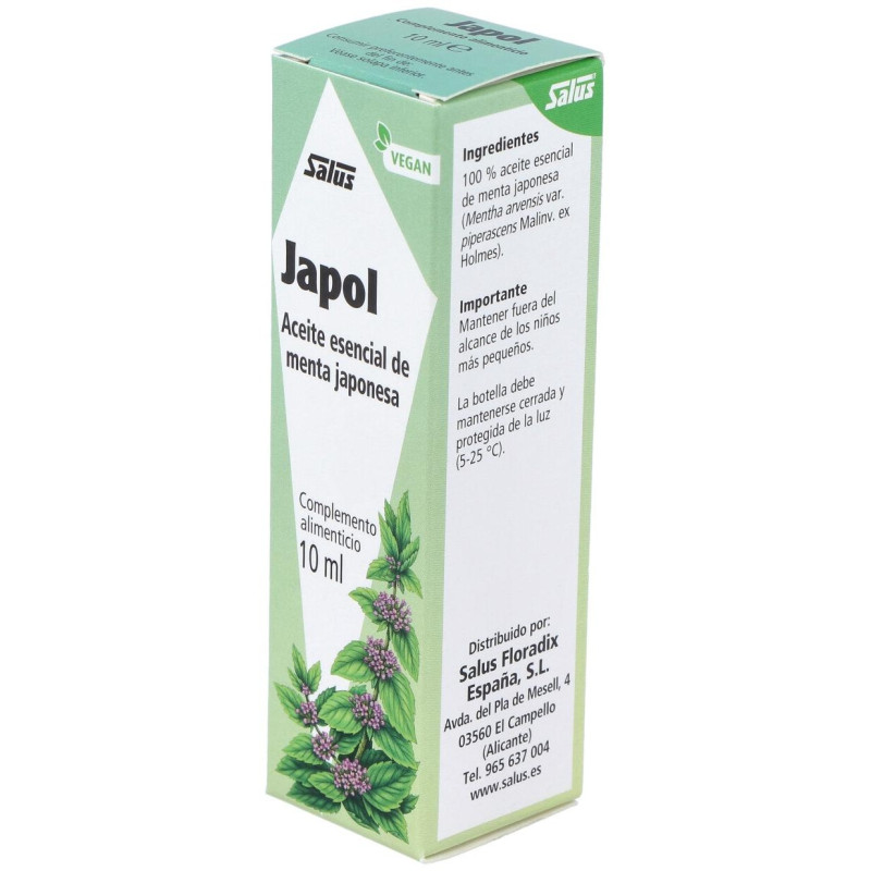 Japol Esencia Menta Japonesa 10ml Schoenenberger - Salus