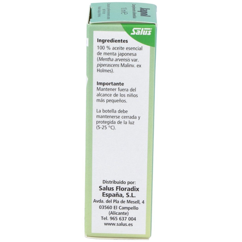 Japol Esencia Menta Japonesa 10ml Schoenenberger - Salus
