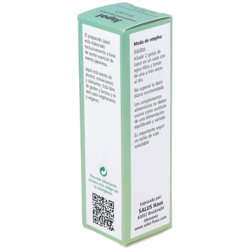 Japol Esencia Menta Japonesa 10ml Schoenenberger - Salus
