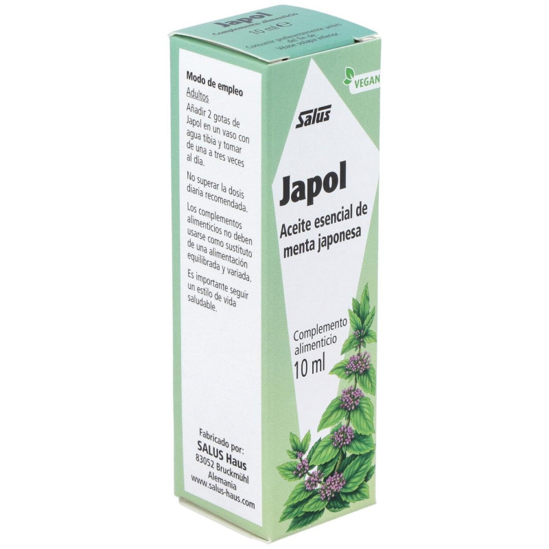 Japol Esencia Menta Japonesa 10ml Schoenenberger - Salus