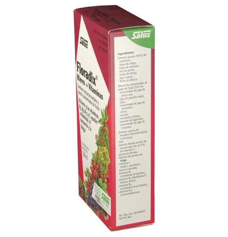 Floradix Elixir (1 Envase 250 ml) - Salus Floradix