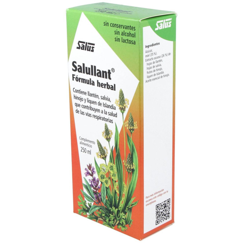 Salullant Llanten Expectorante Jarabe 250ml - Salus