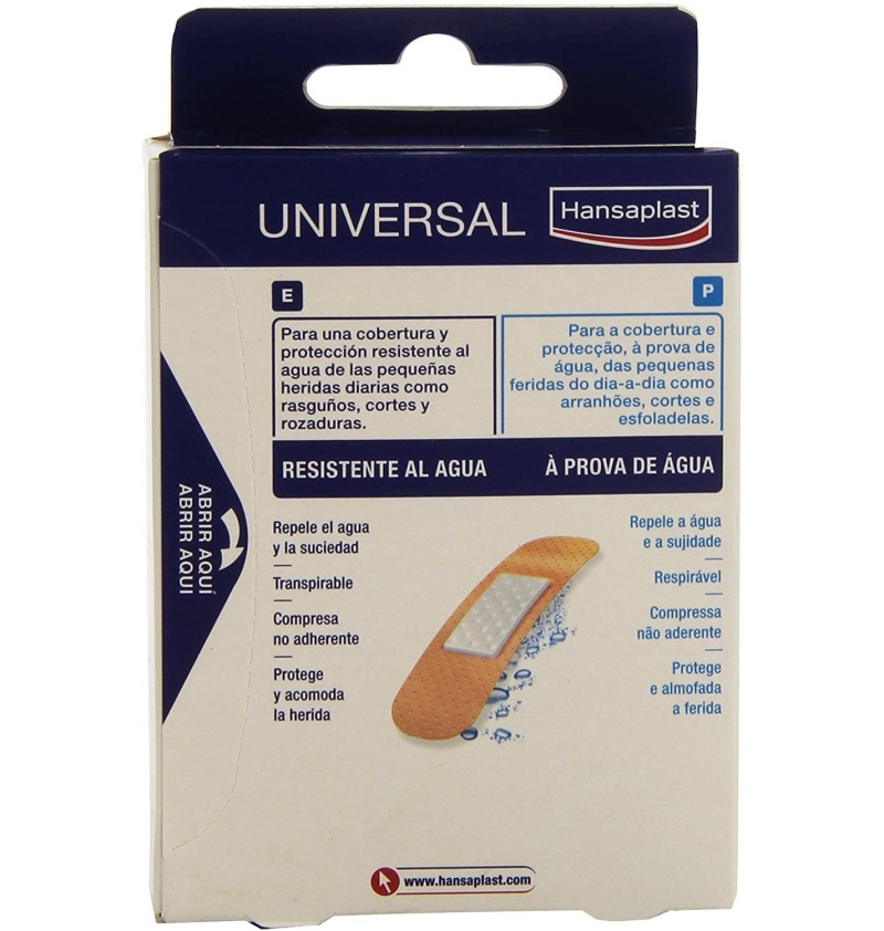 Hansaplast Universal - Aposito Adhesivo (surtido 40 Strips) - Eucerin