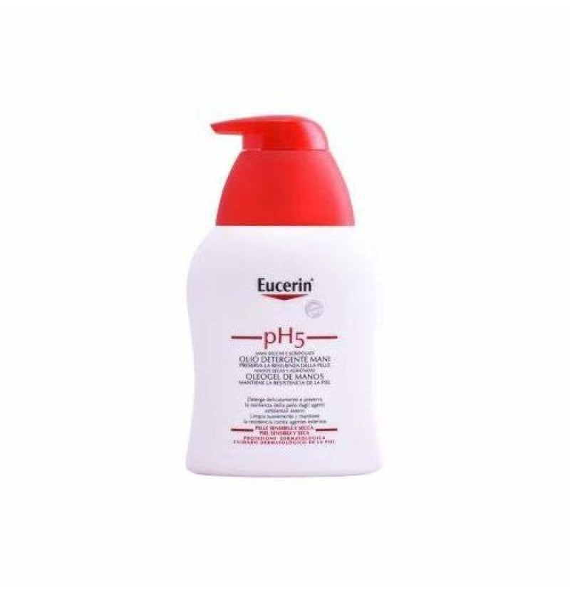 Oleogel Manos - Eucerin Piel Sensible Ph - 5 (1 Envase 250 ml) - Eucerin