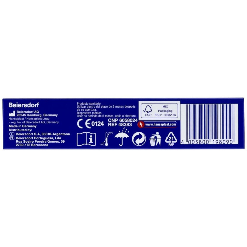 Pomada para Curar Heridas, 20 g - Hansaplast