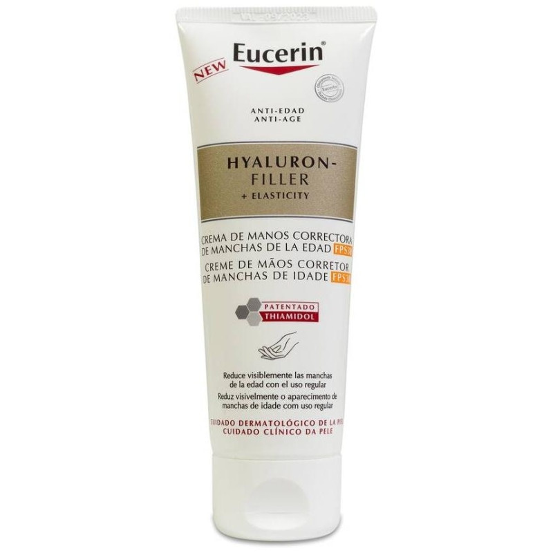 Hyaluron Filler + Elasticity Crema de Manos Correctora 75 ml - Eucerin