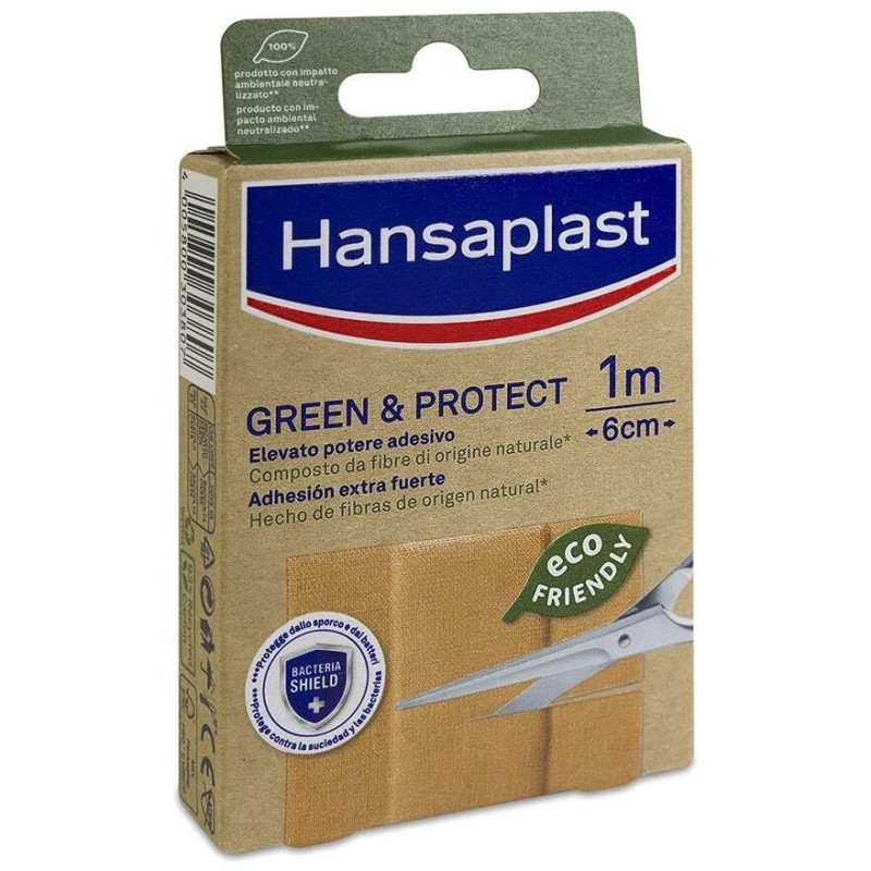 Green y Protect Apósito Tira 1m X 6cm - Hansaplast