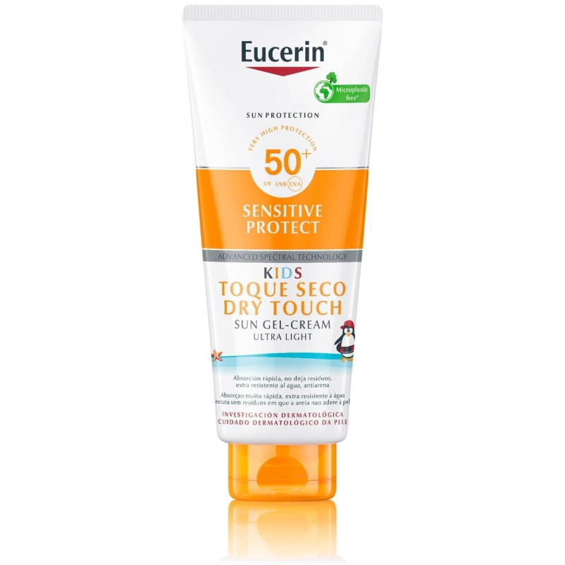 Eucerin Sun Sensitive Protect Kids Gel Cream spf50 400ml - Otras Marcas