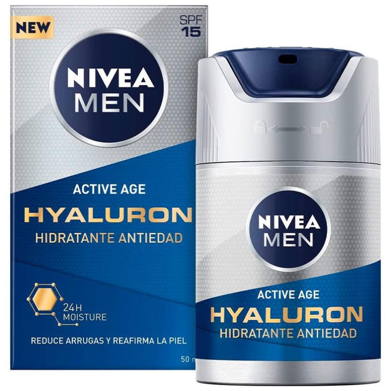 Men Active Age Antiarrugas Hidratante Dnage 50ml - Nivea