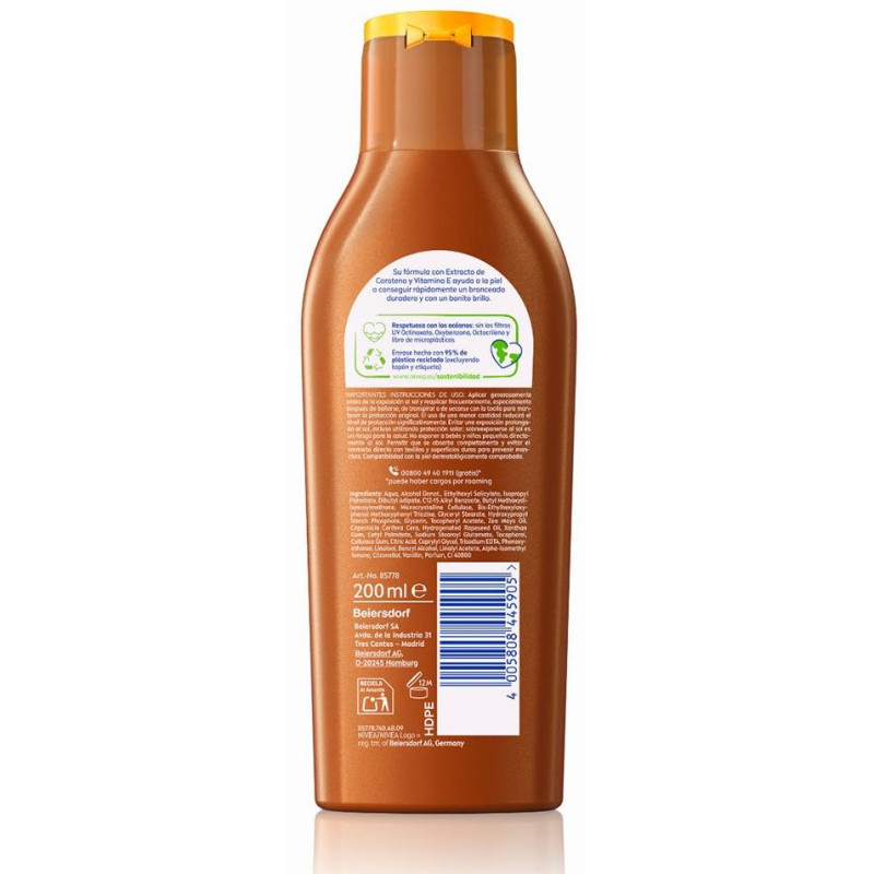 Sun Zanahoria Leche Spf6 200 Ml