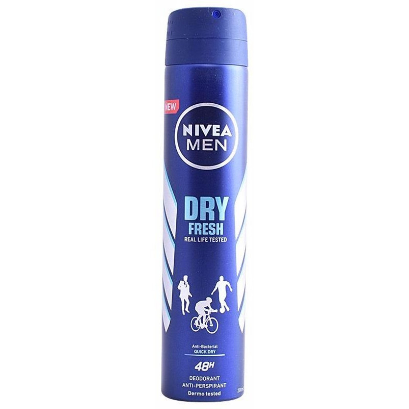 Men Dry Impact Fresh Desodorante Vaporizador 200 ml - Nivea