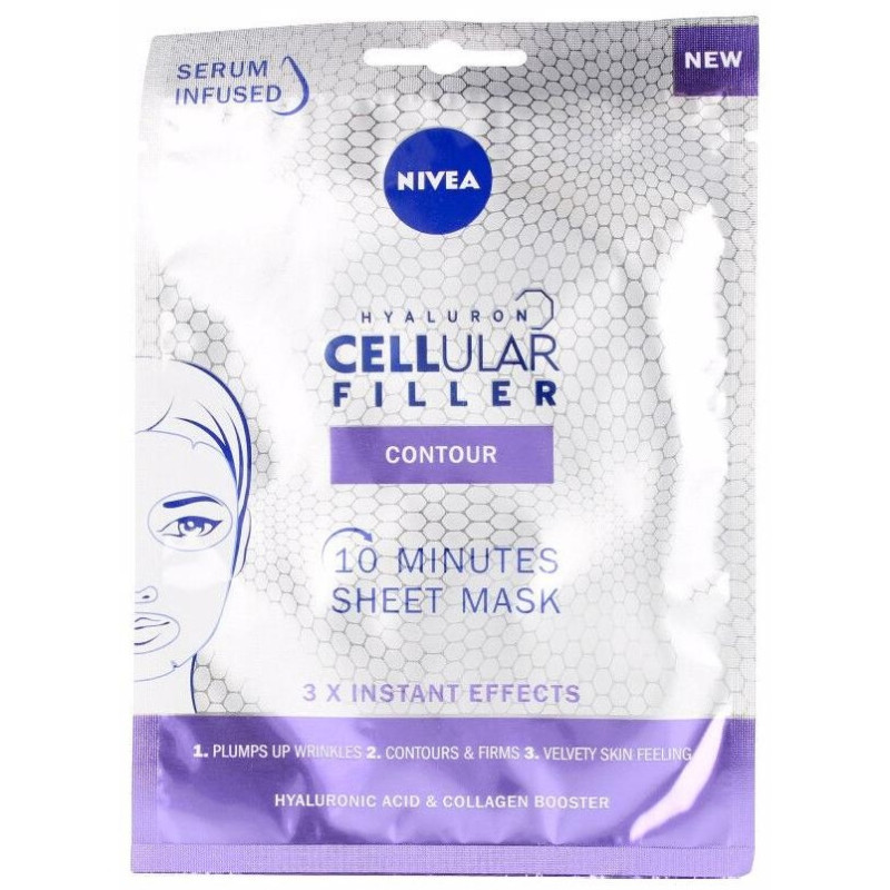 Hyaluron Cellular Filler Anti - Age Mascarilla Facial 1 u - Nivea