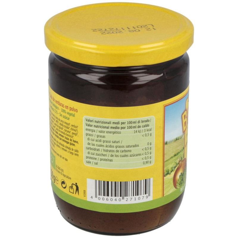 Caldo de Verduras Brodo 250gr. Bio Vegan - Rapunzel