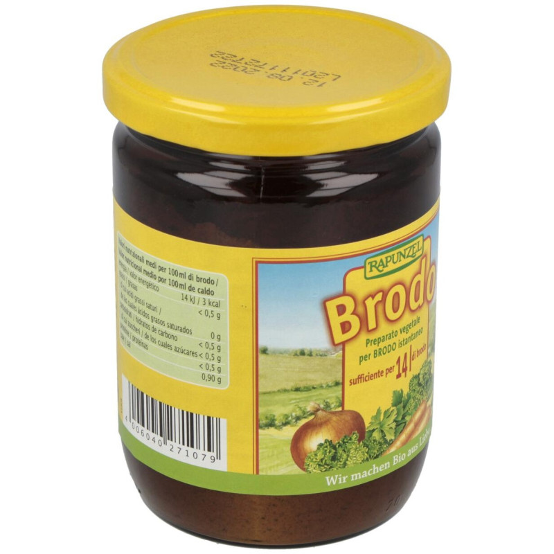 Caldo de Verduras Brodo 250gr. Bio Vegan - Rapunzel